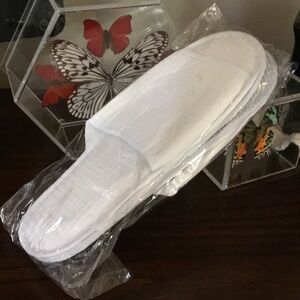 White Men's Slip-On Loafers